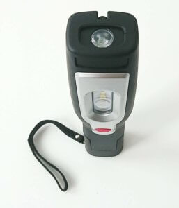 LED Handleuchte mit zwei Arbeitsleuchten